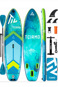 TCIRMO felfújható SUP deszka 320×84×15 cm – zöld