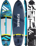 FLYPARK felfújható SUP deszka 335×89×15 cm – kék/sárga